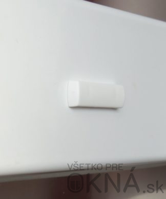 Krytky odtokovej drážky BASIC BIELE / 5 KS