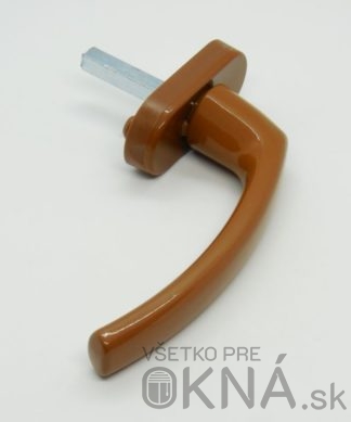 Kľučka okenná MTS SVETLOHNEDÁ RAL8003