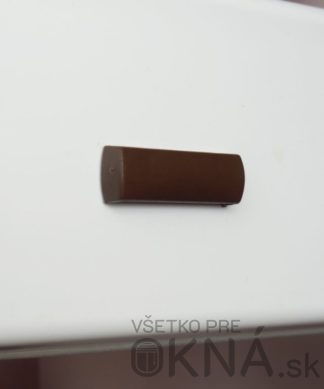 Krytky odtokovej drážky BASIC TMAVOHNEDÁ / 5 ks