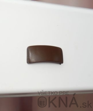 Krytky odtokovej drážky BUMERANG TMAVOHNEDÉ / 5KS