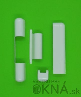 Sada krytiek na kovanie G-U (4-dielna) biela farba