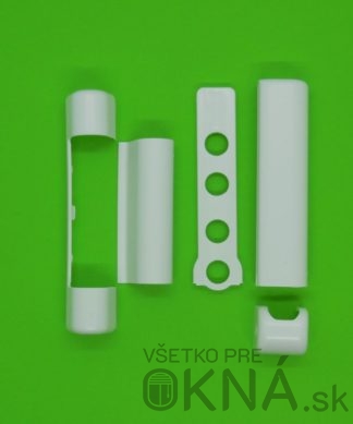 Sada krytiek na kovanie SIEGENIA TYP T (5-dielna) biela farba