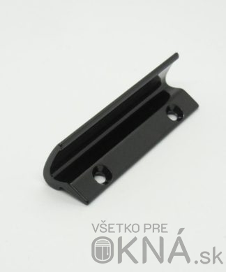 Madielko na balkónové dvere hliníkové ÚZKE - TMAVOHNEDÉ