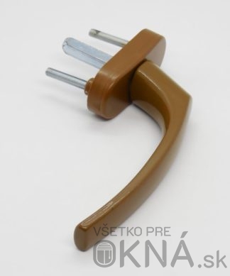 Kľučka okenná MTA SVETLOHNEDÁ RAL8008