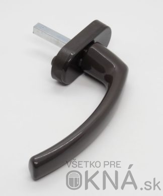 Okenná kľučka MTS TMAVOHNEDÁ RAL8019