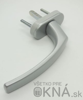 Kľučka okenná MTA STRIEBORNÁ F1