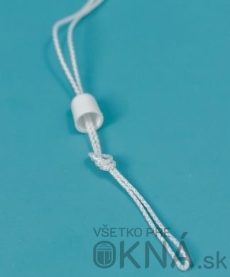 Klobúčik na šnúrku pre zaistenie tyčky