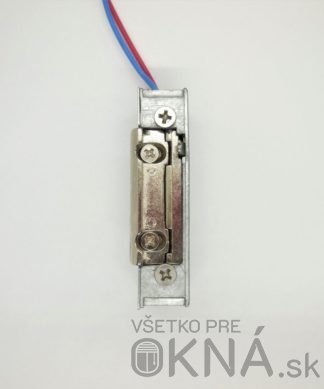 Elektrický zámok do vchodových dverí 6-12V bez kolíka s blokovaním